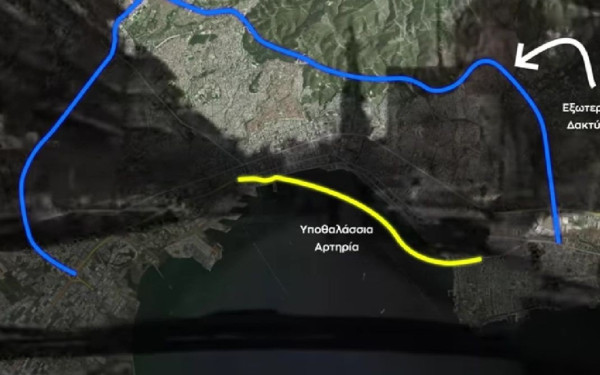 Θερμαϊκή Οδός: Αποζημίωση 85 εκατ. ευρώ από το δημόσιο για την υποθαλάσσια αρτηρία Θεσσαλονίκης