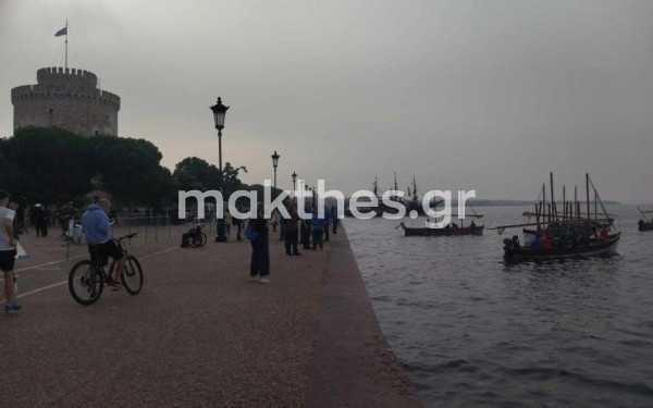 Ζωντανεύουν στον Θερμαϊκό οι μνήμες της βύθισης του «Μπουλέντ» από τον Βότση - Δείτε φωτογραφίες