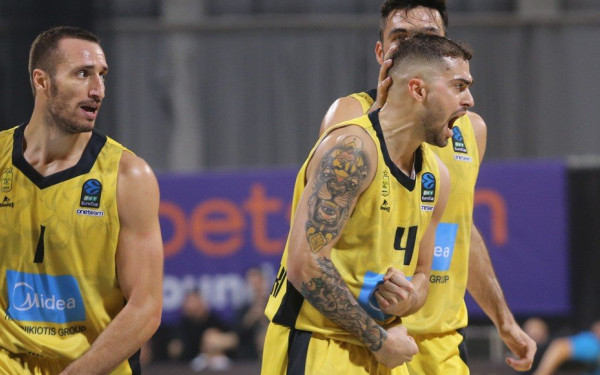 Μπάσκετ: Πρώτη ευρωπαϊκή νίκη του Άρη στο «φλεγόμενο» Αλεξάνδρειο (βίντεο)