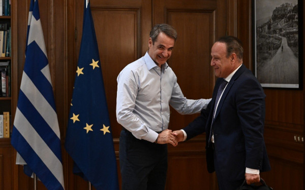 Τα μεγάλα έργα της Θεσσαλονίκης στο τραπέζι της συνάντησης Μητσοτάκη - Αγγελούδη (φωτ.)