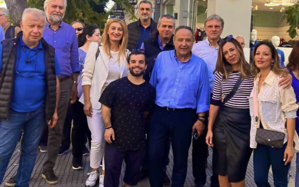 Συνεχίζει τις περιοδείες στην πόλη ο Στέλιος Αγγελούδης- Το μεγάλο «ευχαριστώ» στους πολίτες 