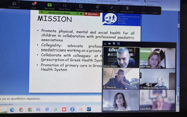 Οι παιδίατροι της Θεσσαλονίκης έγιναν μέλος στην Ευρωπαϊκή Συνονοσπονδία Παιδιάτρων