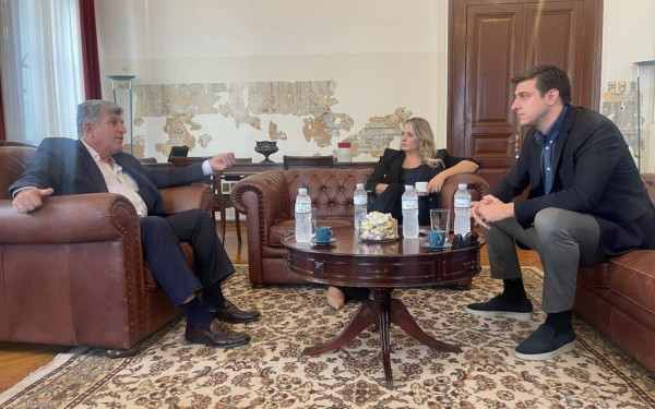 Συνάντηση του νέου δημάρχου Κορδελιού - Ευόσμου με τους συντονιστές του Γραφείου του Πρωθυπουργού στη Θεσσαλονίκη