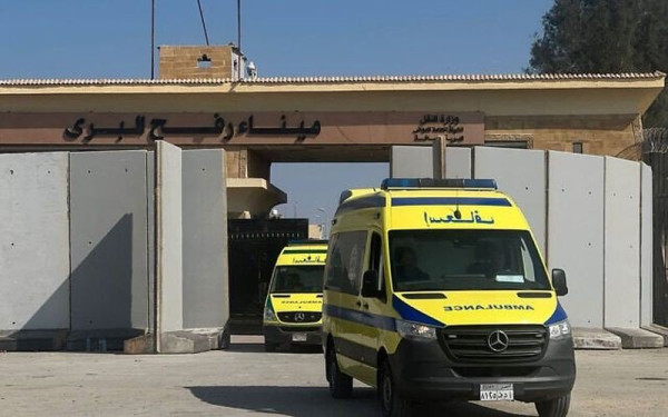 Πέρασαν 6 ασθενοφόρα με τραυματίες από τη Γάζα στην Αίγυπτο