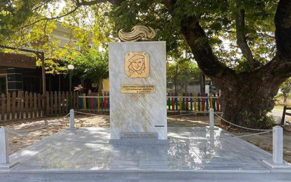 Πέλλα: Ανάπλαση μνημείου Μενέλαου Λουντέμη, στον Εξαπλάτανο