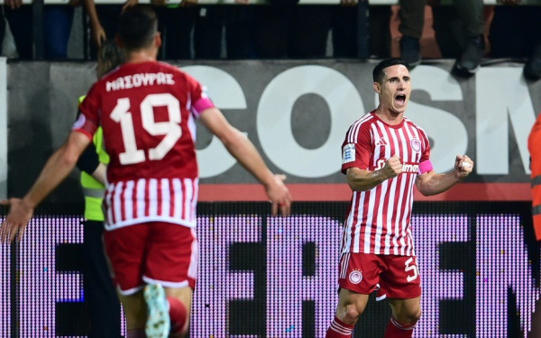 Super League: Με Ποντένσε πέρασε από το Ηράκλειο ο Ολυμπιακός (βίντεο)