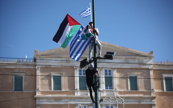 Παλαιστίνιος πρέσβης: Η Γάζα και όλος ο λαός σάς ευχαριστεί για την αλληλεγγύη και την ανθρωπιά σας (φωτ.)
