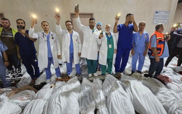 ΠΟΥ: Το νοσοκομείο αλ Σϊφα στη Γάζα βομβαρδίζεται