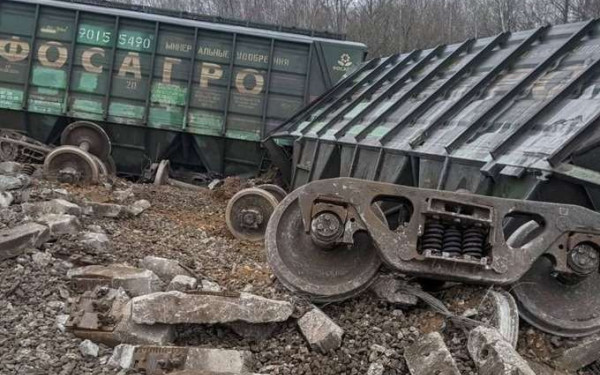 Ρωσία: Έρευνα για τον εκτροχιασμό μιας εμπορικής αμαξοστοιχίας στο Ριαζάν 