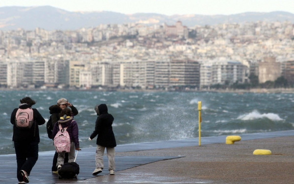 Καιρός: Έρχονται βόρειοι άνεμοι ως και έξι μποφόρ - Η εικόνα στην Κεντρική Μακεδονία