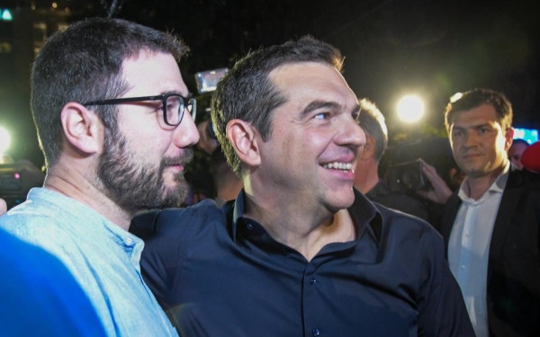 Ο Αλέξης Τσίπρας συναντήθηκε με τον Νάσο Ηλιόπουλο 