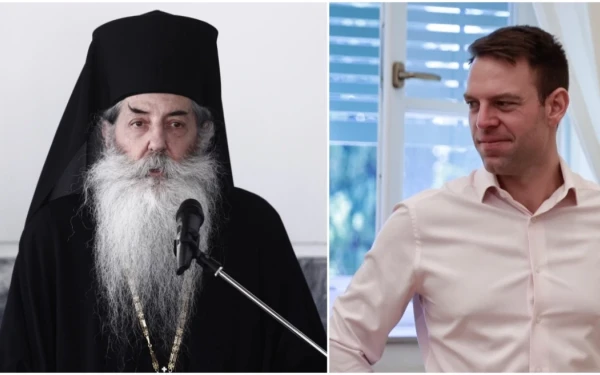 Εκτός ορίων ομοφοβική επίθεση του Μητροπολίτη Πειραιώς στον Κασσελάκη