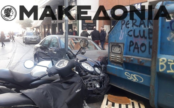 Τρελή κούρσα Ι.Χ. στο κέντρο της Θεσσαλονίκης (photos)