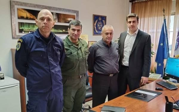 Θεσσαλονίκη:  Συνεργασία του Συντονιστή του Γραφείου του Πρωθυπουργού με στελέχη της ΕΛ.ΑΣ