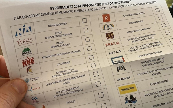 Υπουργείο Εσωτερικών: Γιατί όχι και στις εθνικές εκλογές η επιστολική ψήφος;