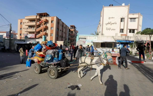 Γάζα: Καραβάνια Παλαιστινίων πήραν τον δρόμο της επιστροφής μετά την εκεχειρία - Δείτε φωτογραφίες