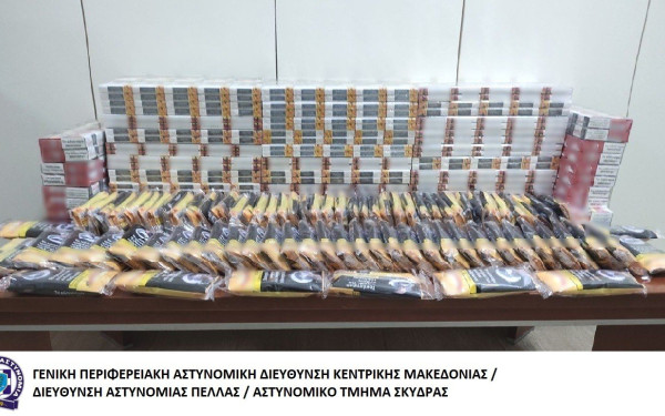 Πέλλα: Στη «φάκα» αγοραστής και πωλήτρια αφορολόγητων τσιγάρων 