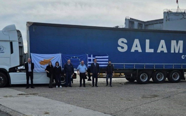 Σκηνές και υπνόσακους στέλνει η Ελλάδα στην Κύπρο για ετοιμότητα σε περίπτωση προσφυγικών ροών