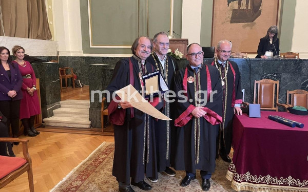 ΑΠΘ: Αναγορεύτηκε επίτιμος διδάκτωρ της Ιατρικής ο καθηγητής του περίφημου Stanford, Ιωάννης Ιωαννίδης (βίντεο & φωτ.)