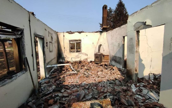 Θεσσαλονίκη: Ίμβριοι στηρίζουν το πυρόπληκτο χωριό της Κίρκης Έβρου (φωτ.)