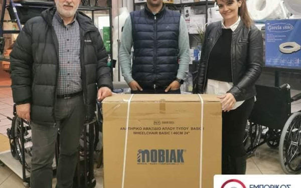 Ο Εμπορικός Σύλλογος Ευόσμου Κορδελιού έκανε μια πρωτοποριακή κίνηση για τα ΑμεΑ της περιοχής 