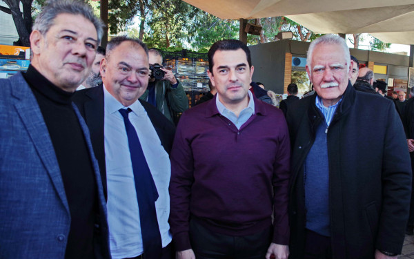 Επίσκεψη Σκρέκα στην Κεντρική Αγορά Αθηνών (φωτ.)