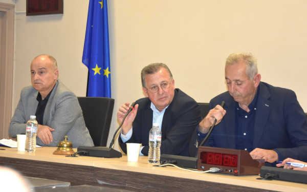 Εκλογή νέου Προεδρείου του Δημοτικού Συμβουλίου Κατερίνης - Πρόεδρος ο Χαράλαμπος Χρ. Μπρουσκέλης