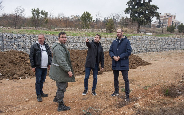 Δ. Ασλανίδης: Αγώνας δρόμου για την έγκαιρη αποπεράτωση του πάρκου στο πρώην στρατόπεδο Παύλου Μελά (φωτ.)