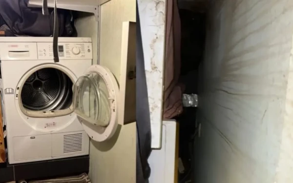 Γέρακας: Συνελήφθη 53χρονη φυγόποινη - Δείτε βίντεο από την κρύπτη που είχε