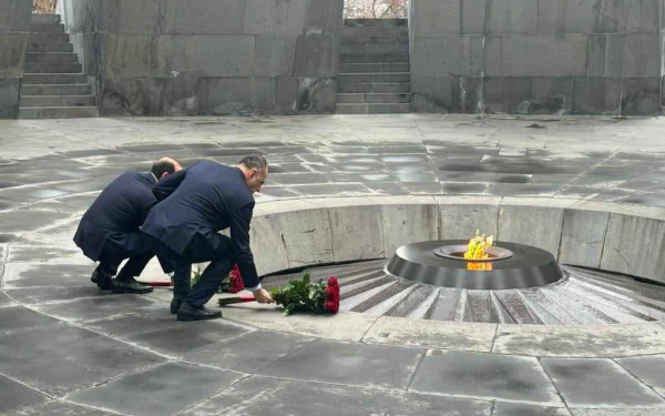 Γ. Γεραπετρίτης στην Αρμενία: Στηρίζουμε την επανεκκίνηση των συνομιλιών μεταξύ Γερεβάν και Μπακού