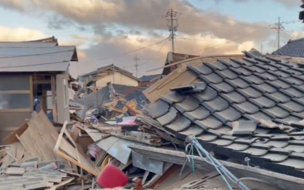 Σεισμός στην Ιαπωνία: Μεγαλώνει ο κατάλογος των θυμάτων - Στους 62 οι νεκροί