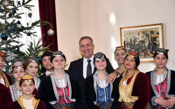 Στο ΥΜΑΘ συναντήθηκαν Στάθης Κωνσταντινίδης και νέος δήμαρχος Κοζάνης Γιάννης Κοκκαλιάρης