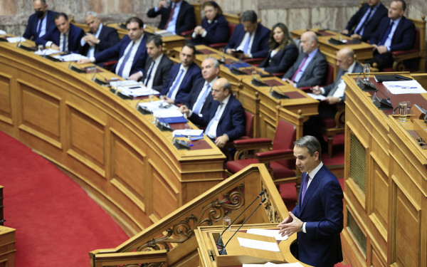 Κυρ. Μητσοτάκης: Στη βουλή για να απαντήσει σε ερώτηση για τους πληγέντες από τον Daniel