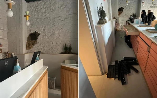 Ριφιφί σε κοσμηματοπωλείο στο κέντρο της Αθήνας - Σε 6 λεπτά «σήκωσαν» τα πάντα (φωτ.)