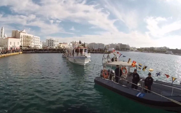 Με λαμπρότητα η γιορτή των Θεοφανείων στην Τήνο 