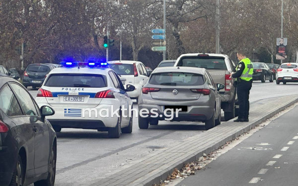 Έγραψε 340 κλήσεις η τροχαία σε 24 ώρες στη Θεσσαλονίκη