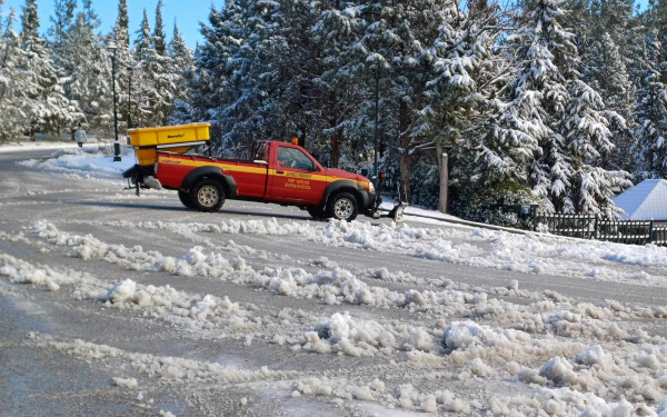 Κιλκίς: Ανοιχτό το οδικό δίκτυο του δήμου - Σε πλήρη επιφυλακή ο μηχανισμός Πολιτικής Προστασίας