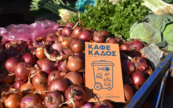 Δήμος Αμπελοκήπων-Μενεμένης: 20 καφέ κάδοι στη λαϊκή αγορά επί της οδού Αρκαδίου (φωτ.)