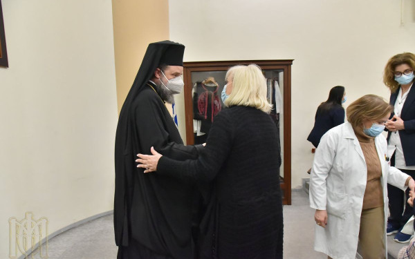 Το «Θεαγένειο» αντικαρκινικό νοσοκομείο επισκέφθηκε ο μητροπολίτης Θεσσαλονίκης (φωτ.)