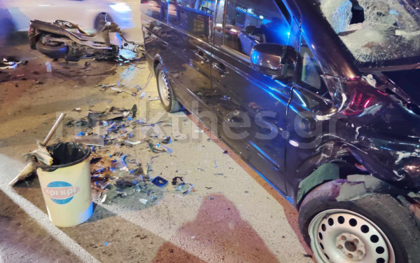 Θεσσαλονίκη: Ένας τραυματίας σε τροχαίο με μηχανή στον Βαρδάρη - Κυκλοφοριακή συμφόρηση στο σημείο (φωτ.)