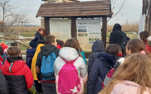 Εθνικό Πάρκο Δέλτα Αξιού: Οι μαθητές γιόρτασαν την Παγκόσμια Ημέρα Υγροτόπων