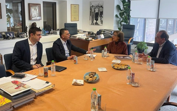 Θεσσαλονίκη: Επισκέψεις και συναντήσεις του Διευθυντή του Γραφείου του Πρωθυπουργού Μ. Μπεκίρη