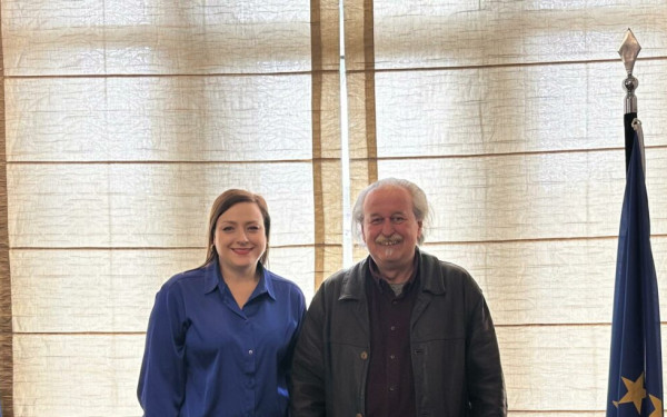 Δήμος Δέλτα: Η Γερακίνα Μπισμπινά υποδέχθηκε τον Πρόεδρο του ΔΣ της Κεντρικής Αγοράς Θεσσαλονίκης