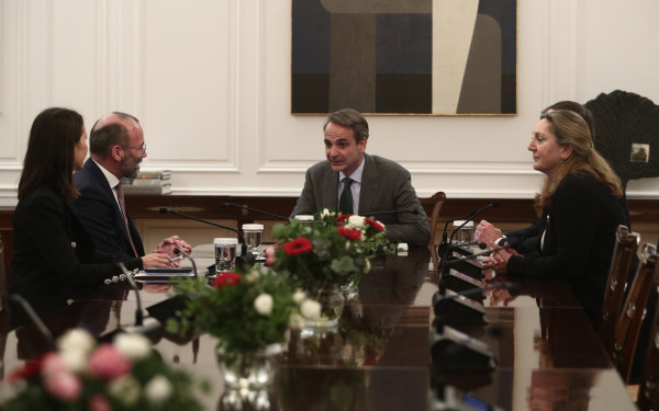 Μ. Βέμπερ στην εκδήλωση του ΕΛΚ στην Αθήνα: Εμείς σταματήσαμε τις τρελές απαιτήσεις της Αριστεράς