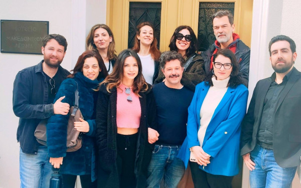 Θεσσαλονίκη: Ο θίασος της Μιμής Ντενίση επισκέφθηκε το Μουσείο Μακεδονικού Αγώνα (φωτ.)