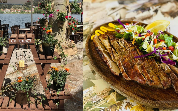 Καφεποτείον εν καιρώ: Το όμορφο μεζεδοπωλείο της Νότιας Παραλίας της λίμνης στην Καστοριά