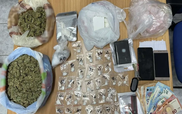 Θεσσαλονίκη: Δύο συλλήψεις για μεγάλες ποσότητες ναρκωτικών
