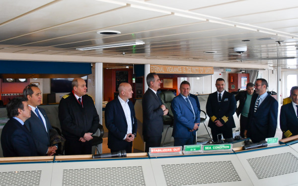 Το Celebrity Infinity έφτασε στη Θεσσαλονίκη