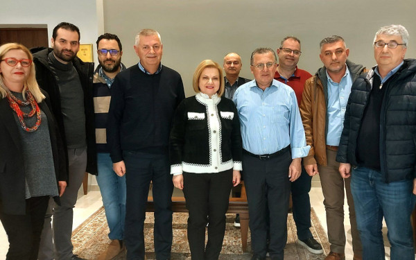 Συνάντηση του Δημάρχου Κατερίνης με τη Ν.Ε. Πιερίας & με στελέχη του ΠΑΣΟΚ - ΚΙΝΑΛ