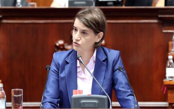 Σερβία: Η πρωθυπουργός Άνα Μπρνάμπιτς θα προταθεί για πρόεδρος της Βουλής